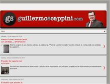 Tablet Screenshot of guillermoscappini.com